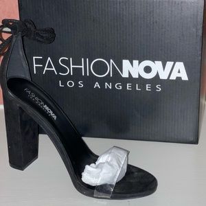 New FashionNova Black Heels